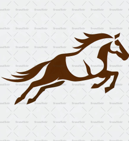 Galoppierendes Pferd